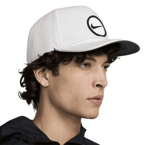 Nike Dri-FIT True Retro 72 Snapback Golf Hat L/XL Photon Dust Anthracite Cap NEW